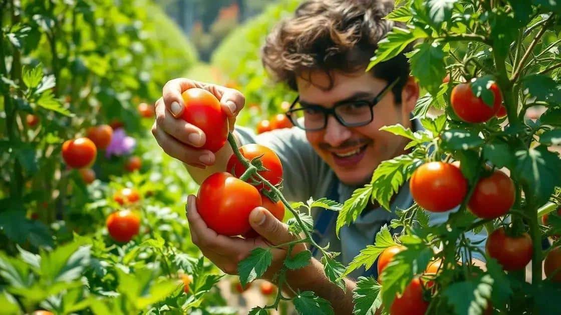 A importância da colheita correta A importância da colheita correta