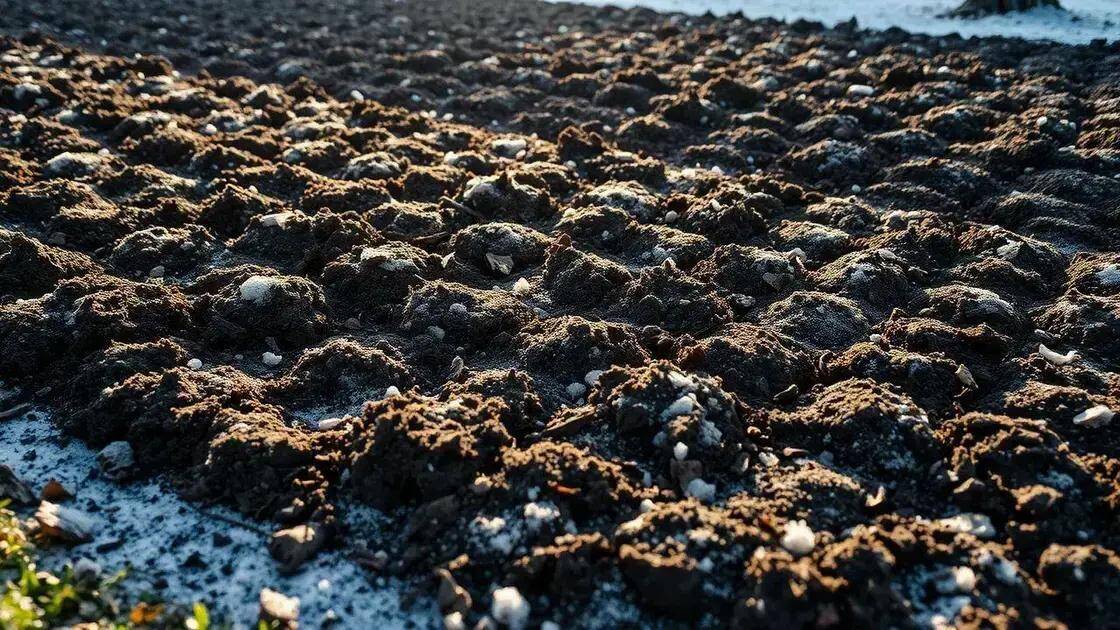 Como preparar o solo para mudas no inverno Como preparar o solo para mudas no inverno