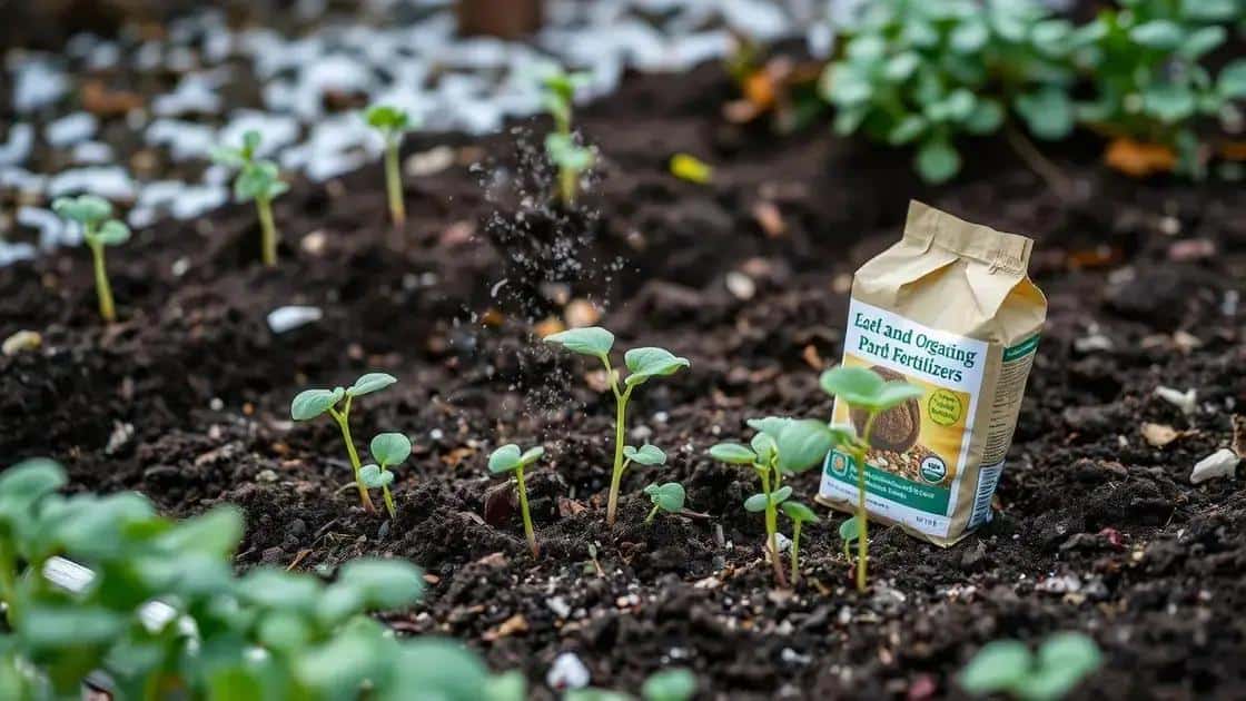 Adubação ideal para mudas durante o frio Adubação ideal para mudas durante o frio