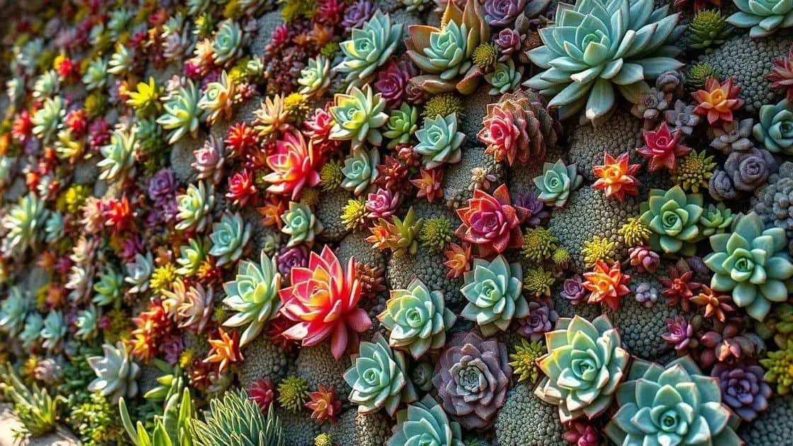 Como escolher as suculentas certas para a sua parede Como escolher as suculentas certas para a sua parede