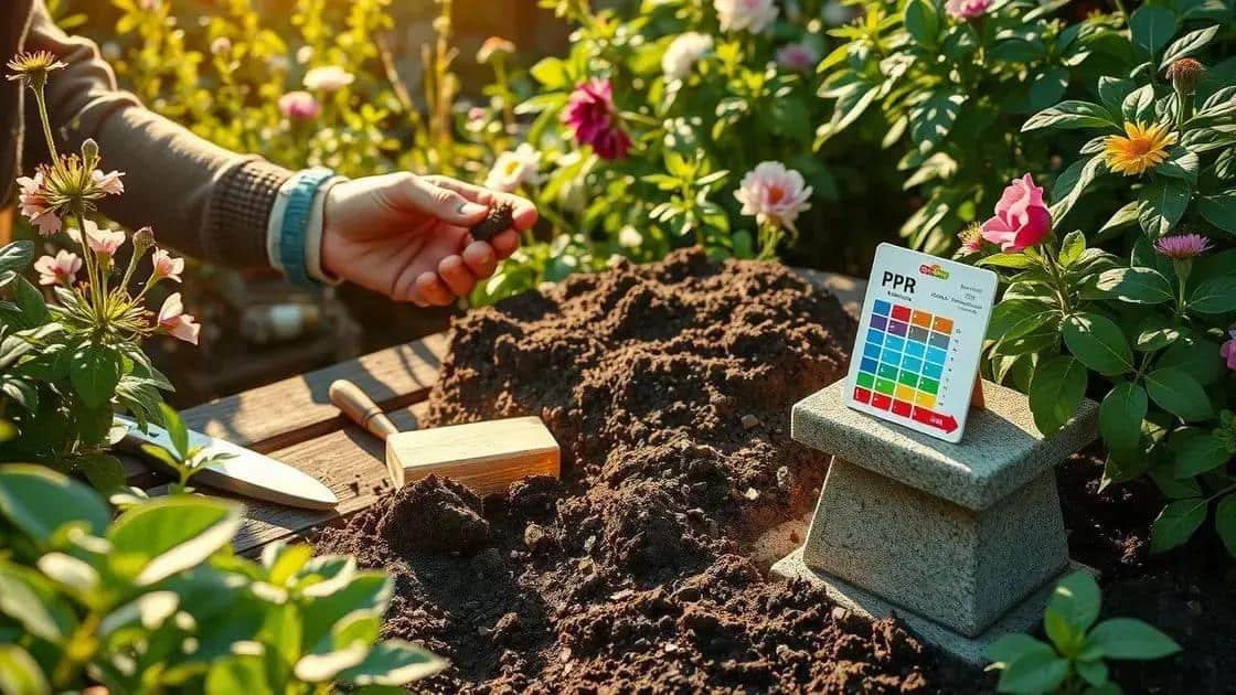 Como testar a qualidade do solo Como testar a qualidade do solo