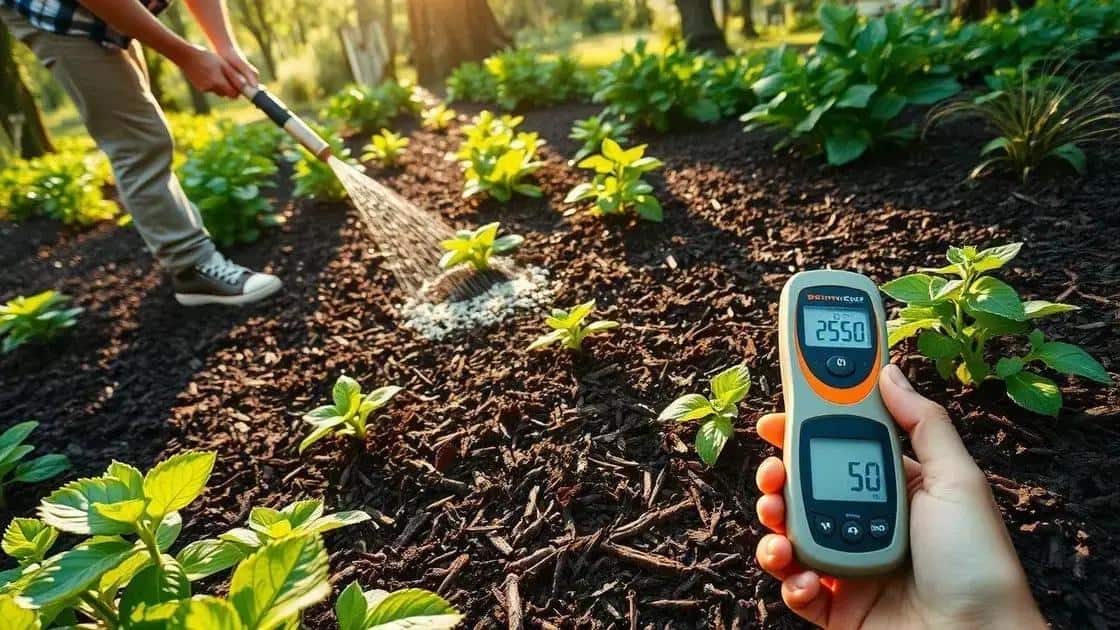 Dicas para manter a umidade do solo Dicas para manter a umidade do solo