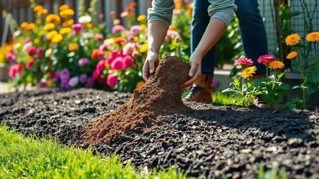 Preparando o solo para a próxima primavera Preparando o solo para a próxima primavera