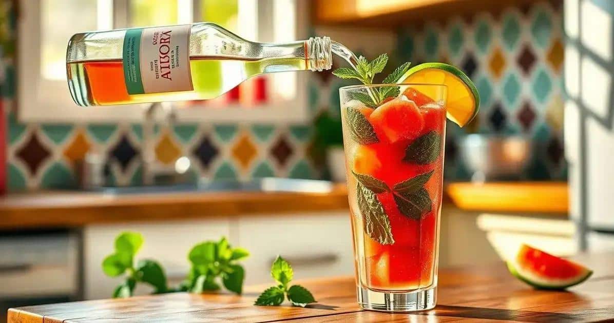 Método de Preparo do Coquetel Refrescante