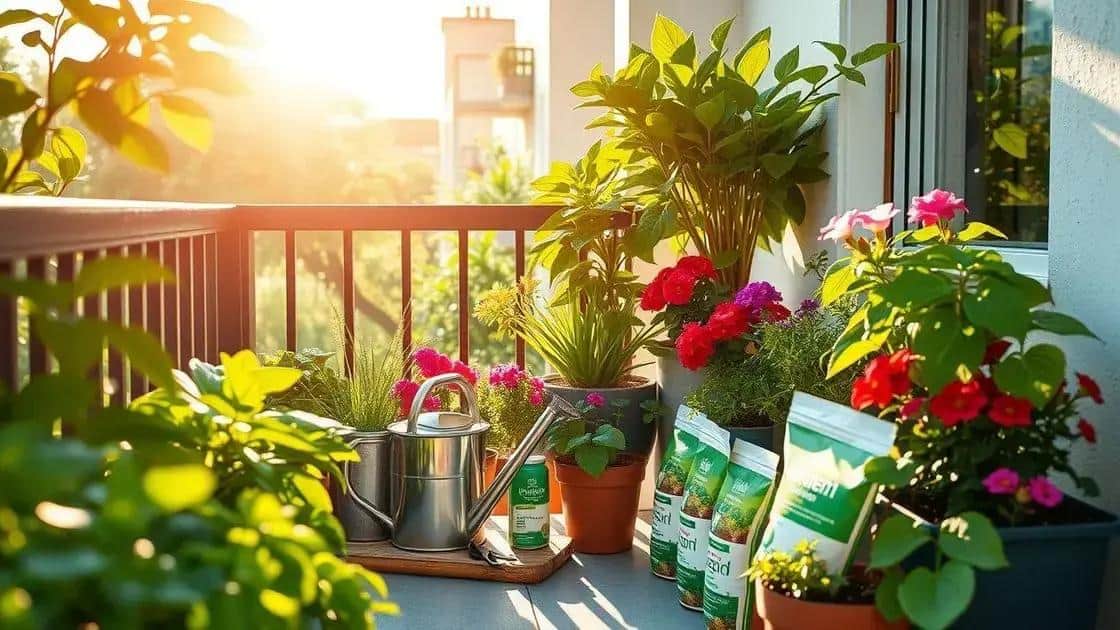Manutenção fácil e prática da sua horta em sacada Manutenção fácil e prática da sua horta em sacada