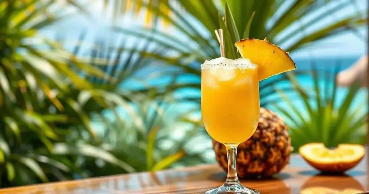 Leia mais sobre o artigo Daiquiri de Coco e Abacaxi: O Coquetel Refrescante Que Você Precisa Experimentar