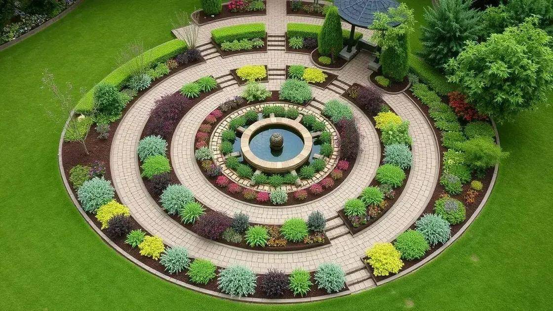 O que são círculos concêntricos no design