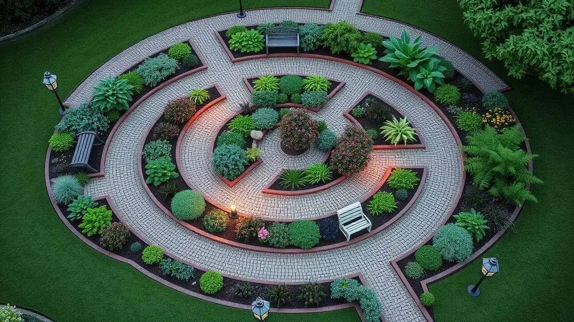 Como planejar o layout com círculos concêntricos