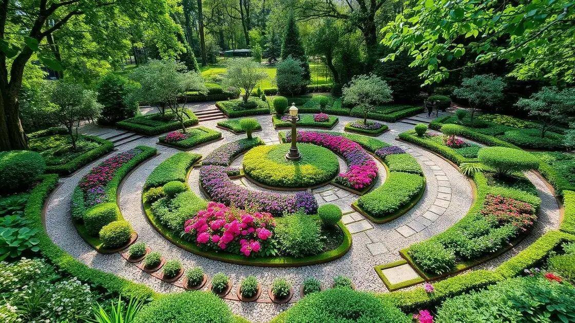 No momento, você está visualizando Design em Círculos Concêntricos: O Segredo dos Paisagistas para Jardins Harmônicos