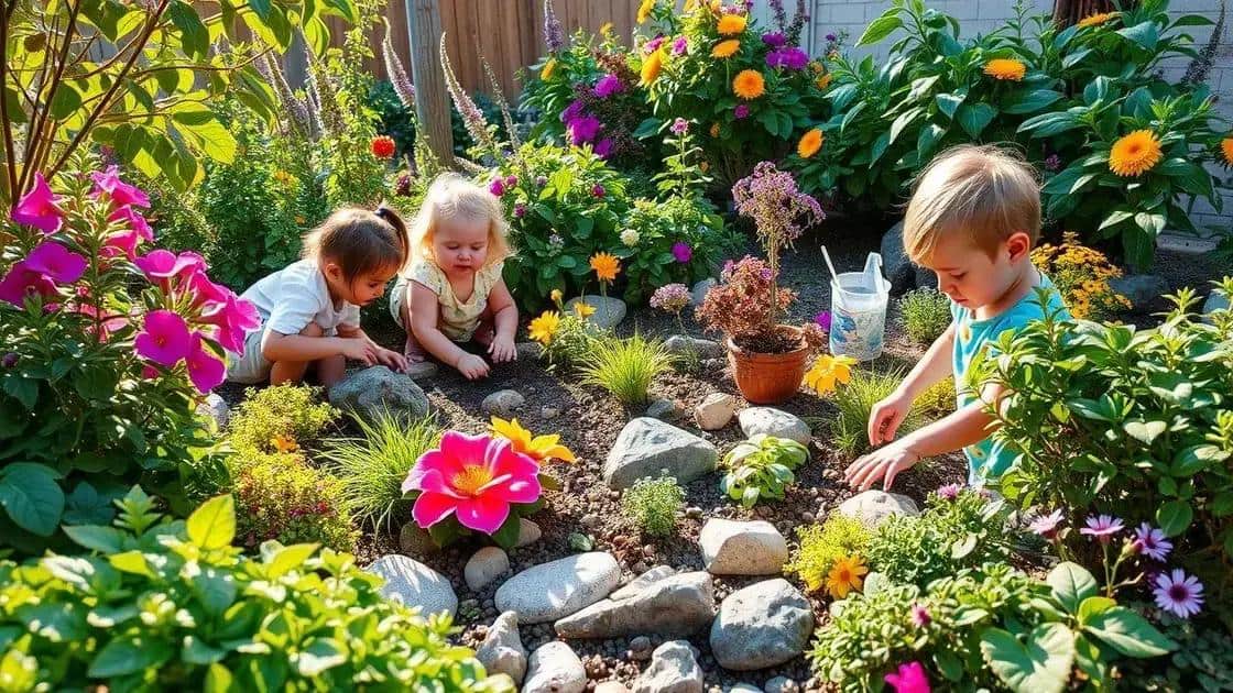 Importância do jardim sensorial para o desenvolvimento infantil Importância do jardim sensorial para o desenvolvimento infantil