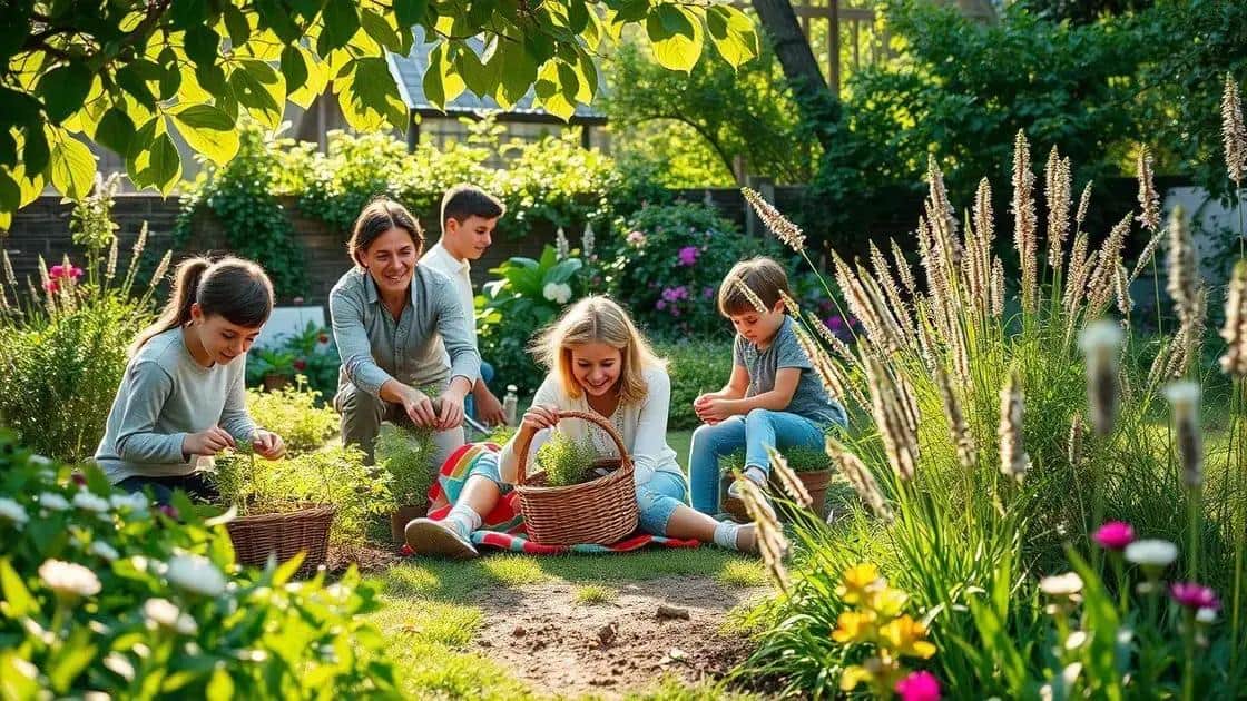 Como integrar o jardim à rotina familiar Como integrar o jardim à rotina familiar