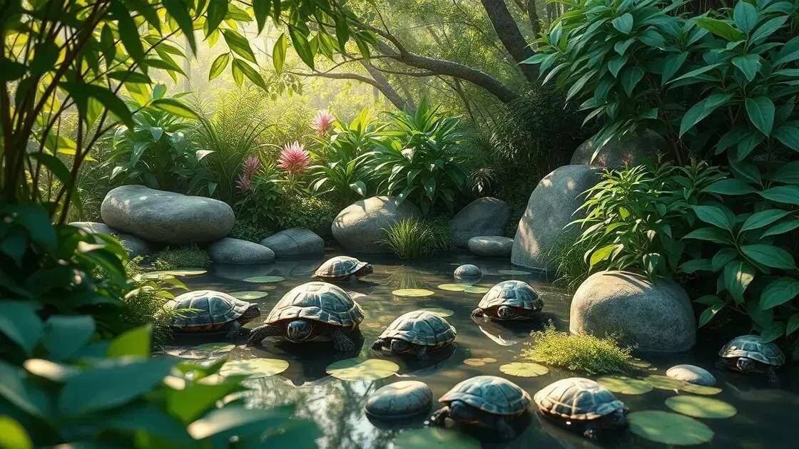 Leia mais sobre o artigo Guia Completo: Como Criar um Habitat Perfeito para Tartarugas no seu Quintal