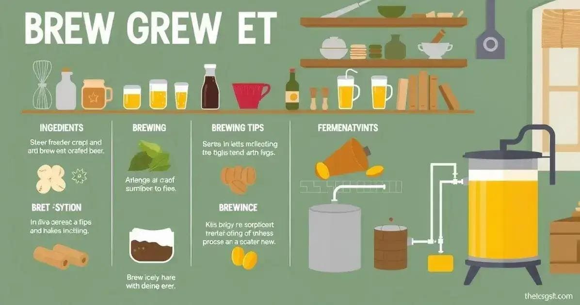 Método de Preparo da Cerveja Artesanal Método de Preparo da Cerveja Artesanal