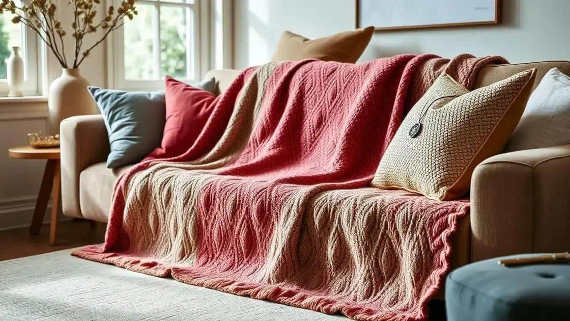 Cores e texturas que harmonizam com a manta Cores e texturas que harmonizam com a manta