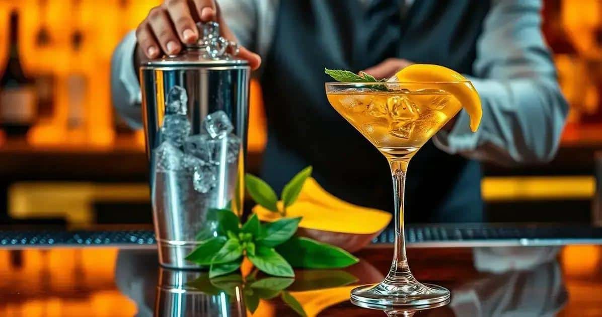 Método de Preparo do Martini Refrescante