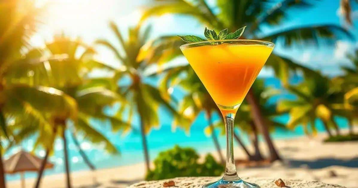 Leia mais sobre o artigo Martini com Suco de Manga e Manjericão: Uma Experiência Refrescante
