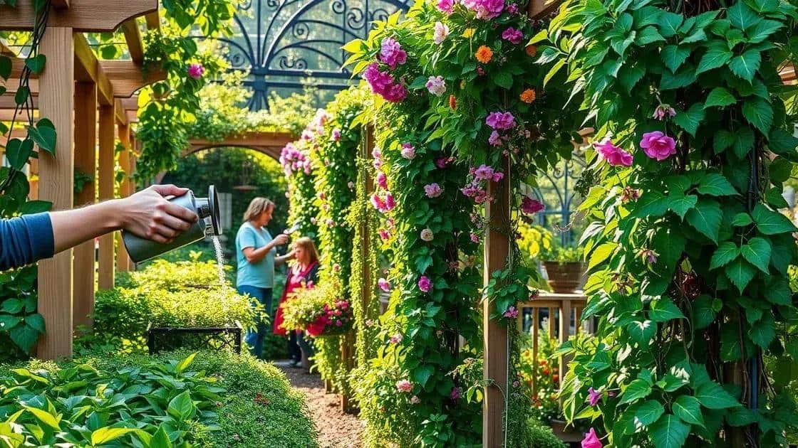 manutenção e cuidados das plantas trepadeiras manutenção e cuidados das plantas trepadeiras