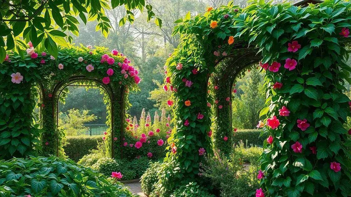 Leia mais sobre o artigo Montando suportes para valorizar plantas que crescem verticalmente