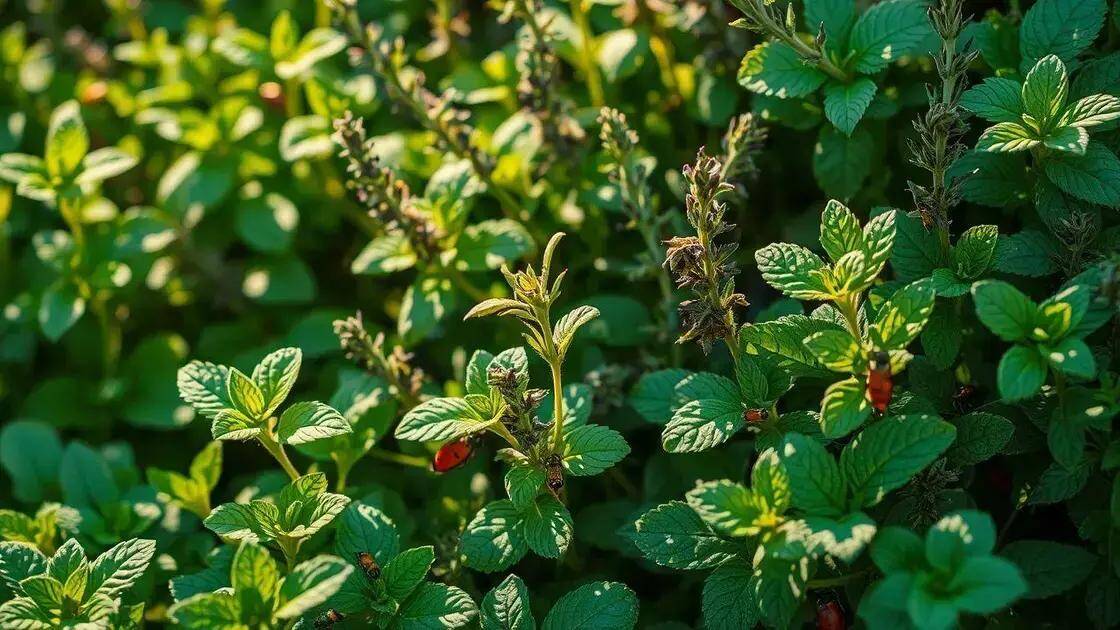 Ervas espontâneas como repelentes naturais para pragas Ervas espontâneas como repelentes naturais para pragas