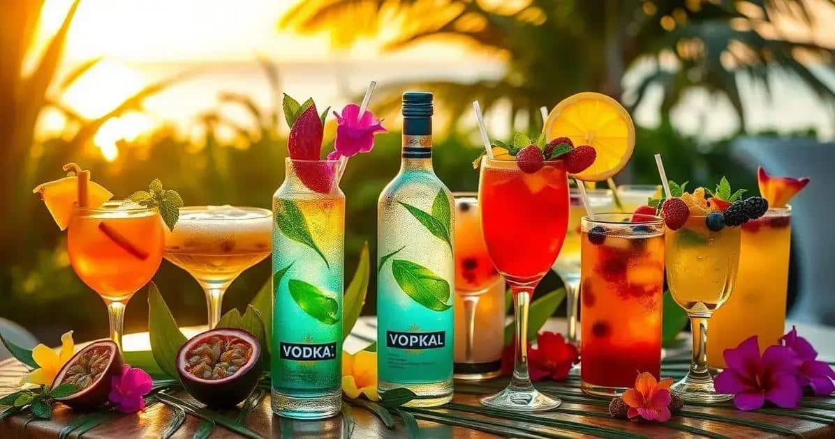 Variações da Receita de Vodka Tropical Variações da Receita de Vodka Tropical