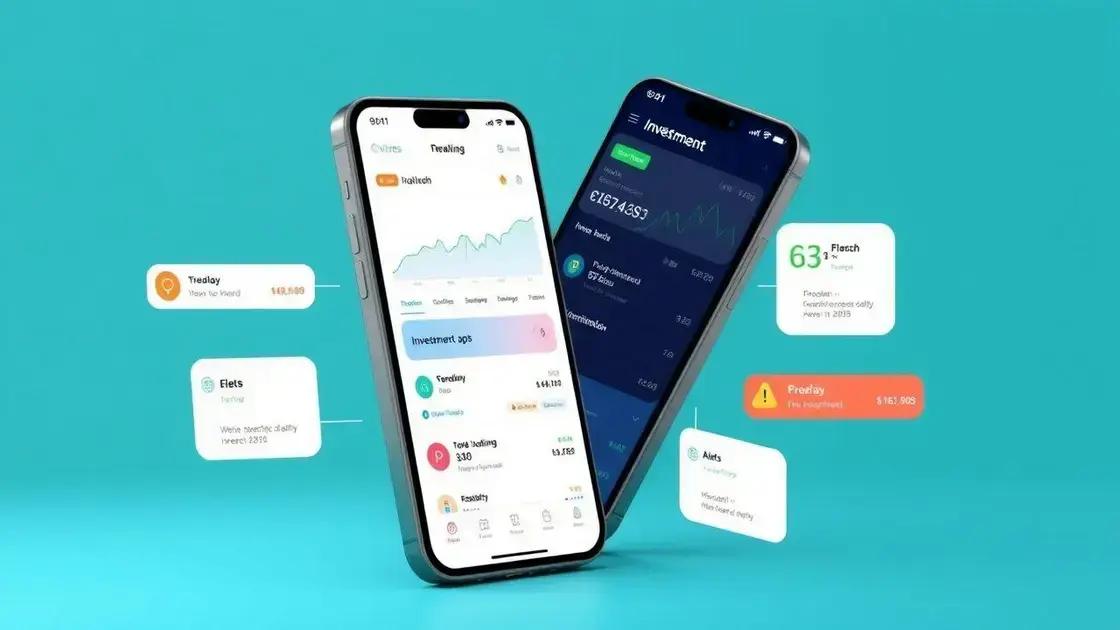 Funcionalidades essenciais em apps de investimento Funcionalidades essenciais em apps de investimento