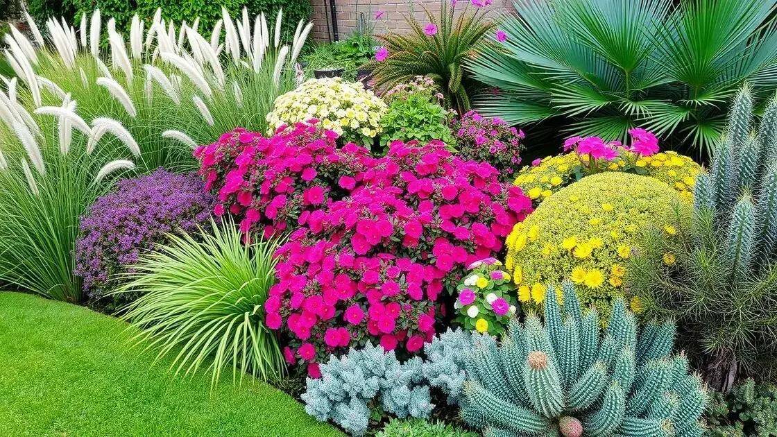 Plantas para variações de textura no jardim Plantas para variações de textura no jardim