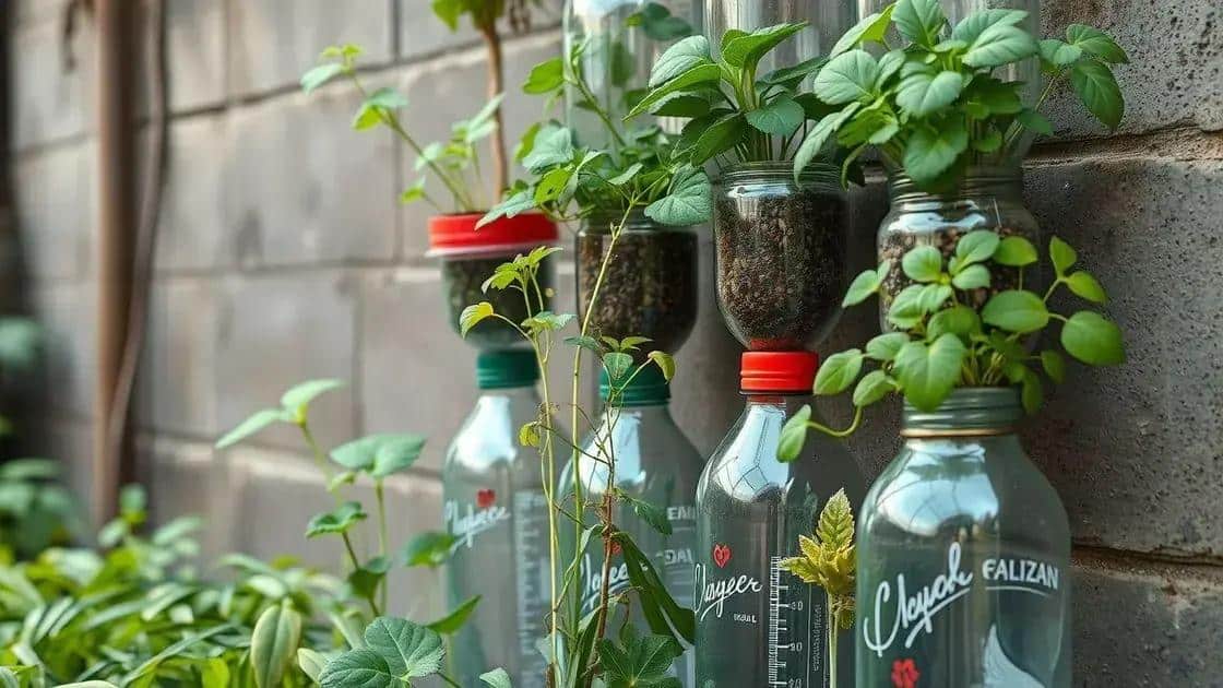 Vantagens do cultivo em garrafa pet Vantagens do cultivo em garrafa pet