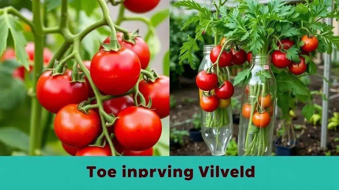 Dicas para maximizar sua colheita de tomates Dicas para maximizar sua colheita de tomates