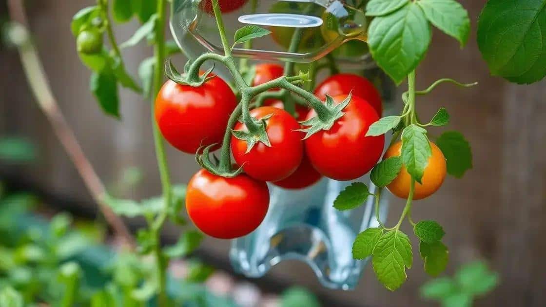 No momento, você está visualizando A Técnica Revolucionária de Cultivar Tomates em Garrafas Invertidas com 3x mais Produção