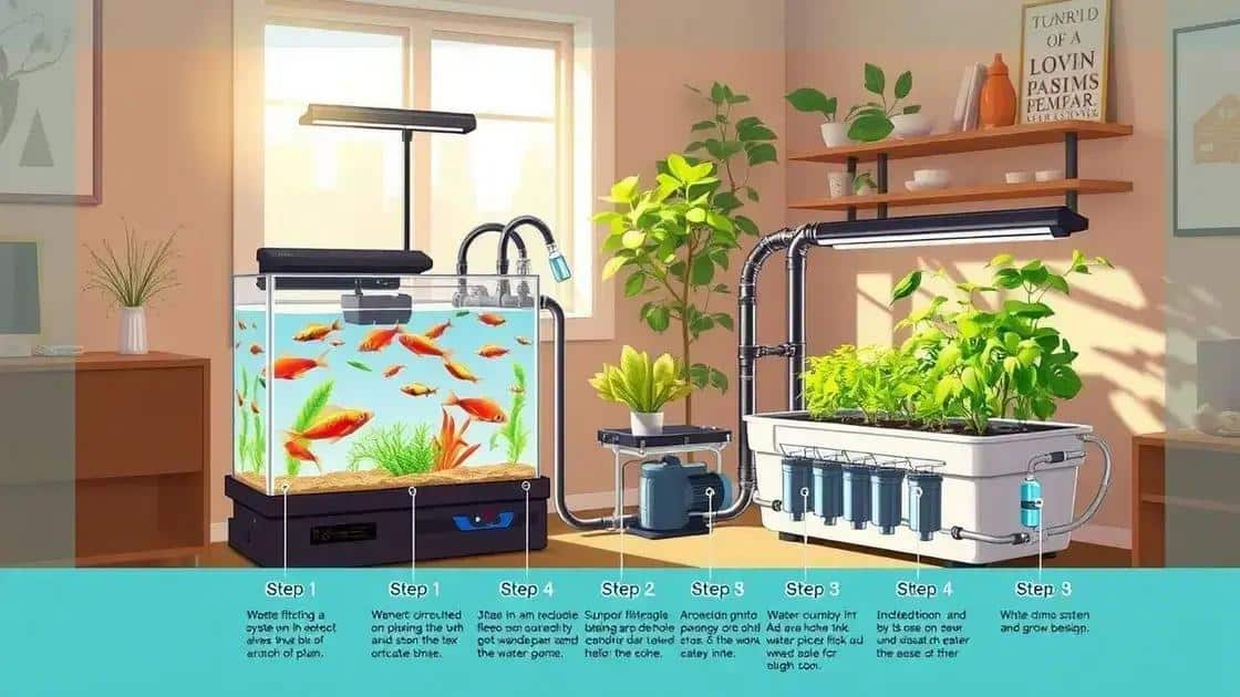 Como montar seu sistema aquapônico compacto Como montar seu sistema aquapônico compacto