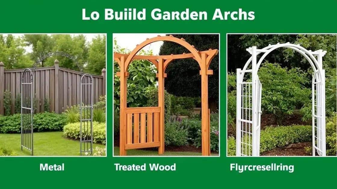 materiais ideais para construir um arco durável materiais ideais para construir um arco durável