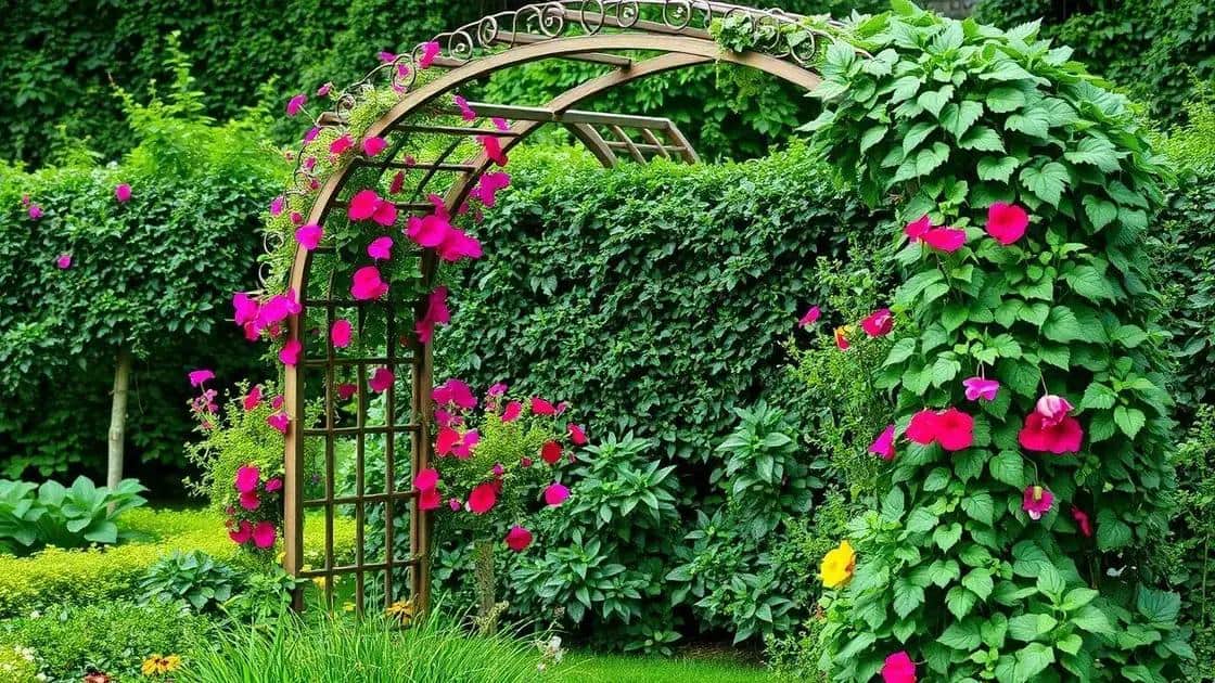 Leia mais sobre o artigo Arcos para Plantas Trepadeiras que Suportam até 200kg sem Vergar ou Quebrar