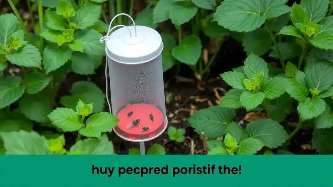 Como posicionar a armadilha no seu jardim Como posicionar a armadilha no seu jardim