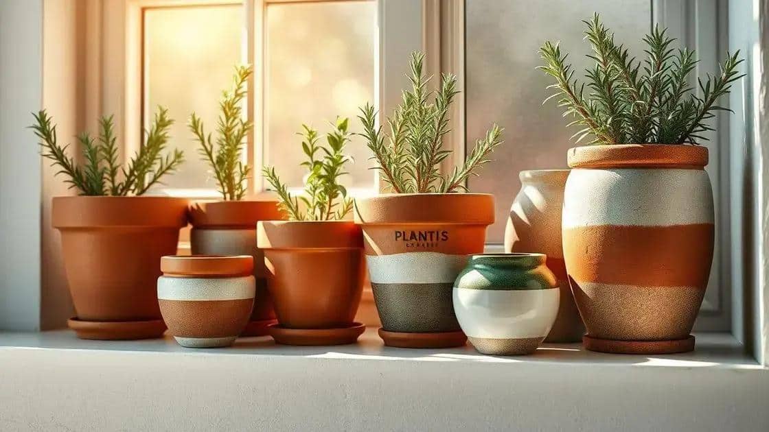 Como escolher o vaso ideal para alecrim Como escolher o vaso ideal para alecrim