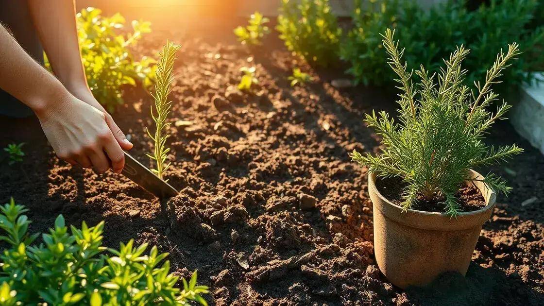 Passo a passo para plantar alecrim Passo a passo para plantar alecrim