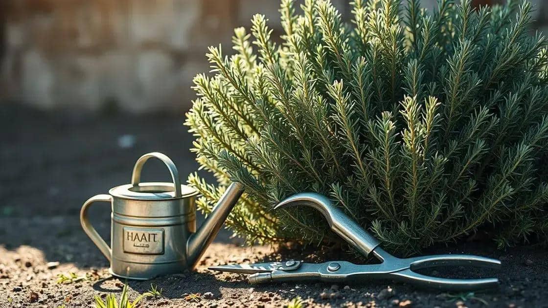 Cuidados essenciais no cultivo de alecrim Cuidados essenciais no cultivo de alecrim