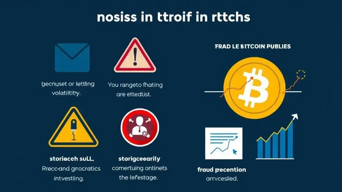 Riscos e cuidados ao investir em bitcoin