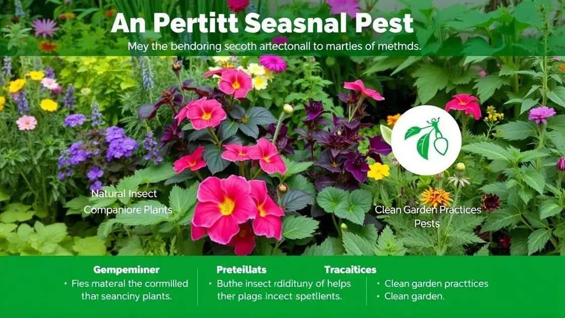 maneiras de evitar pragas sazonais maneiras de evitar pragas sazonais