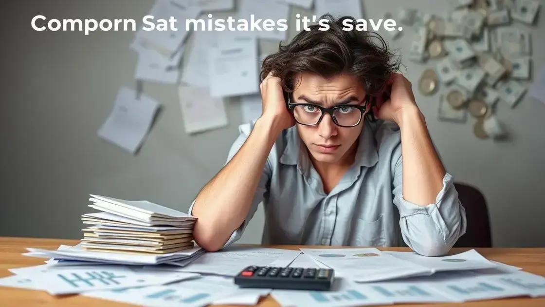 Erro comum ao tentar economizar dinheiro Erro comum ao tentar economizar dinheiro