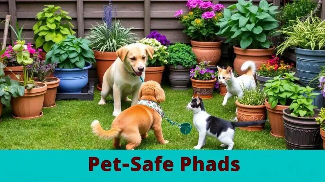 como evitar que seus pets cavem ou derrubem vasos de plantas