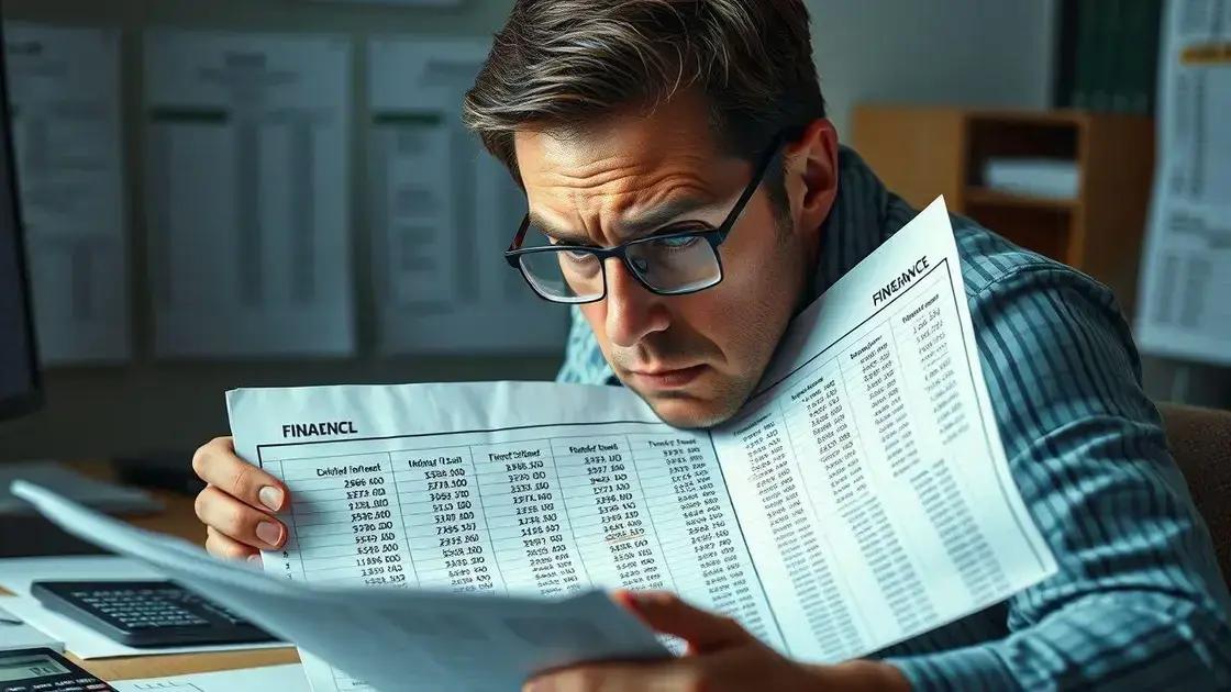 erros comuns na gestão de finanças com excel