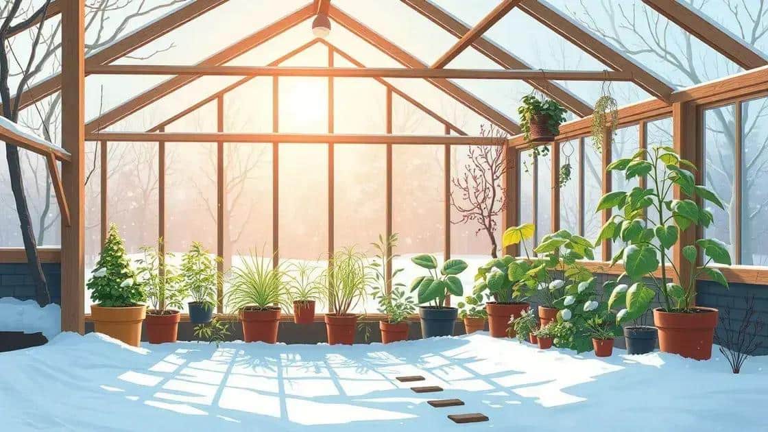 Como funcionam as estufas no inverno Como funcionam as estufas no inverno