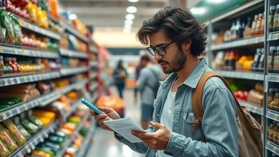 Estratégias para economizar no supermercado Estratégias para economizar no supermercado