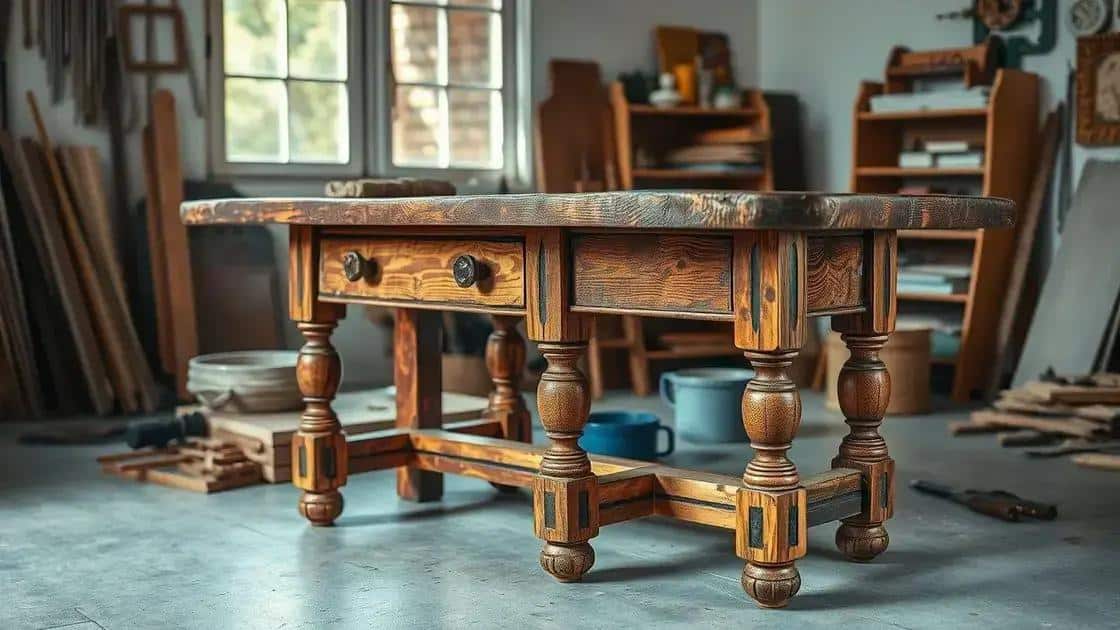 Dicas para escolher mesas antigas para transformar Dicas para escolher mesas antigas para transformar