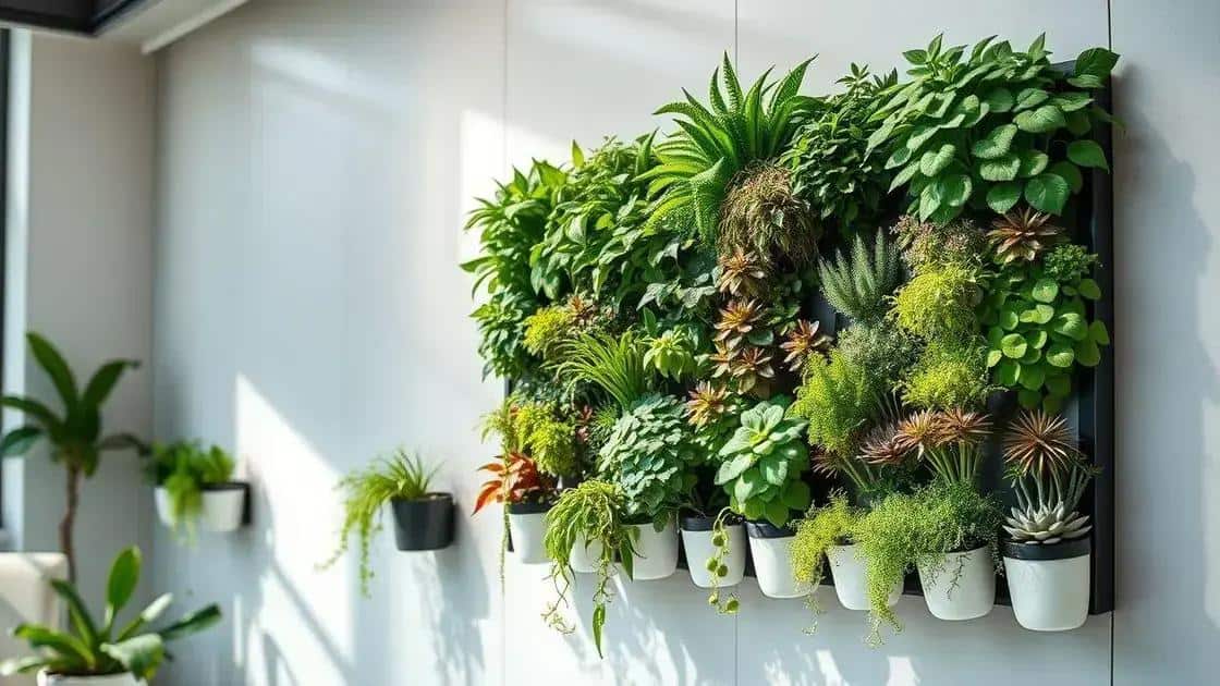 Como montar um jardim vertical em casa Como montar um jardim vertical em casa