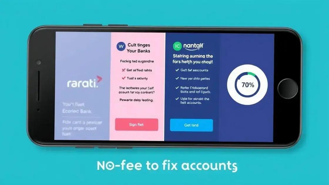 comparação entre contas digitais sem tarifas comparação entre contas digitais sem tarifas
