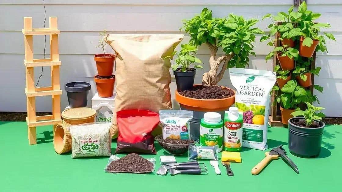 Materiais necessários para construir uma horta vertical Materiais necessários para construir uma horta vertical