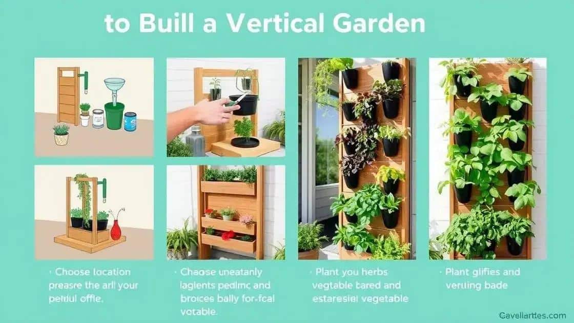 Passo a passo para montar sua horta vertical Passo a passo para montar sua horta vertical