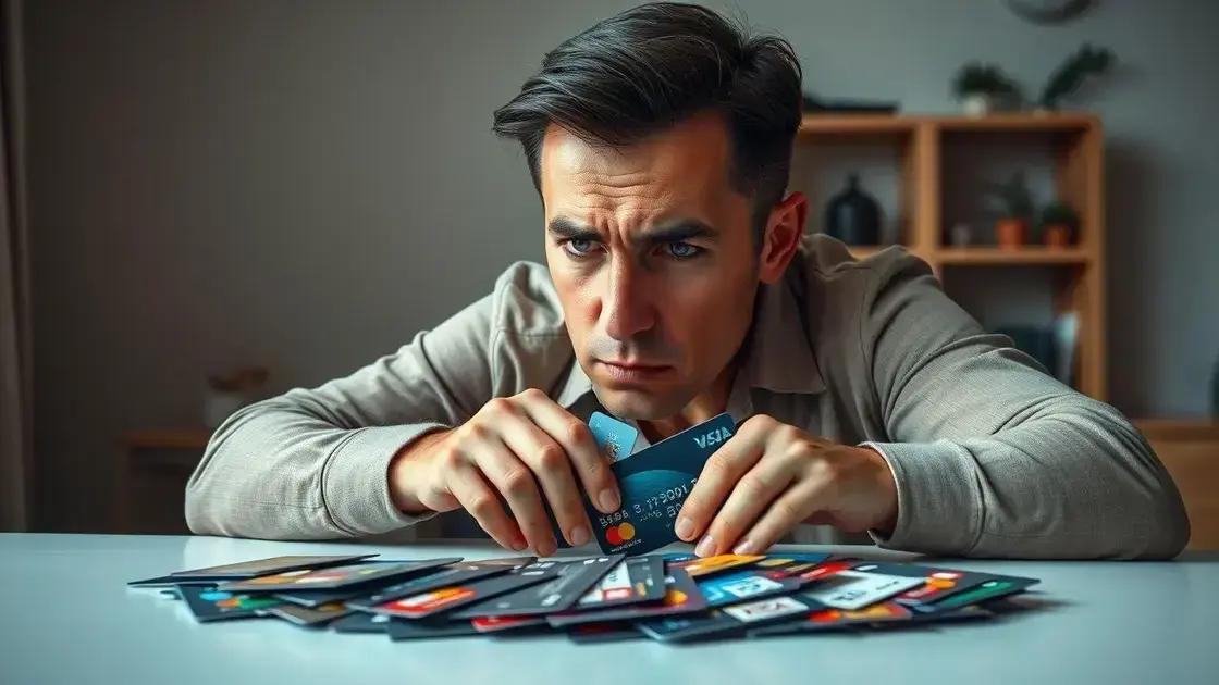 os perigos do uso excessivo de cartões de crédito