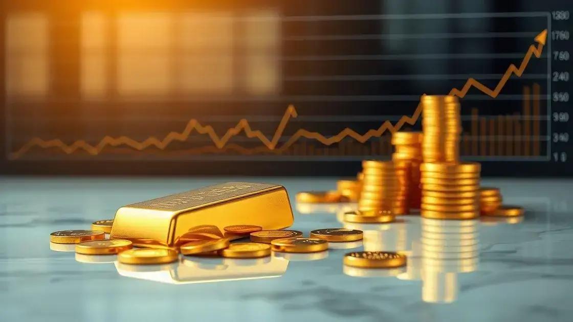 Ouro: um investimento tradicional e confiável Ouro: um investimento tradicional e confiável